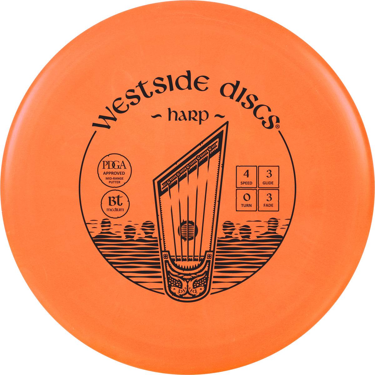 Westside Discs BT Line Medium Harp - PAR3 | Disku golfs