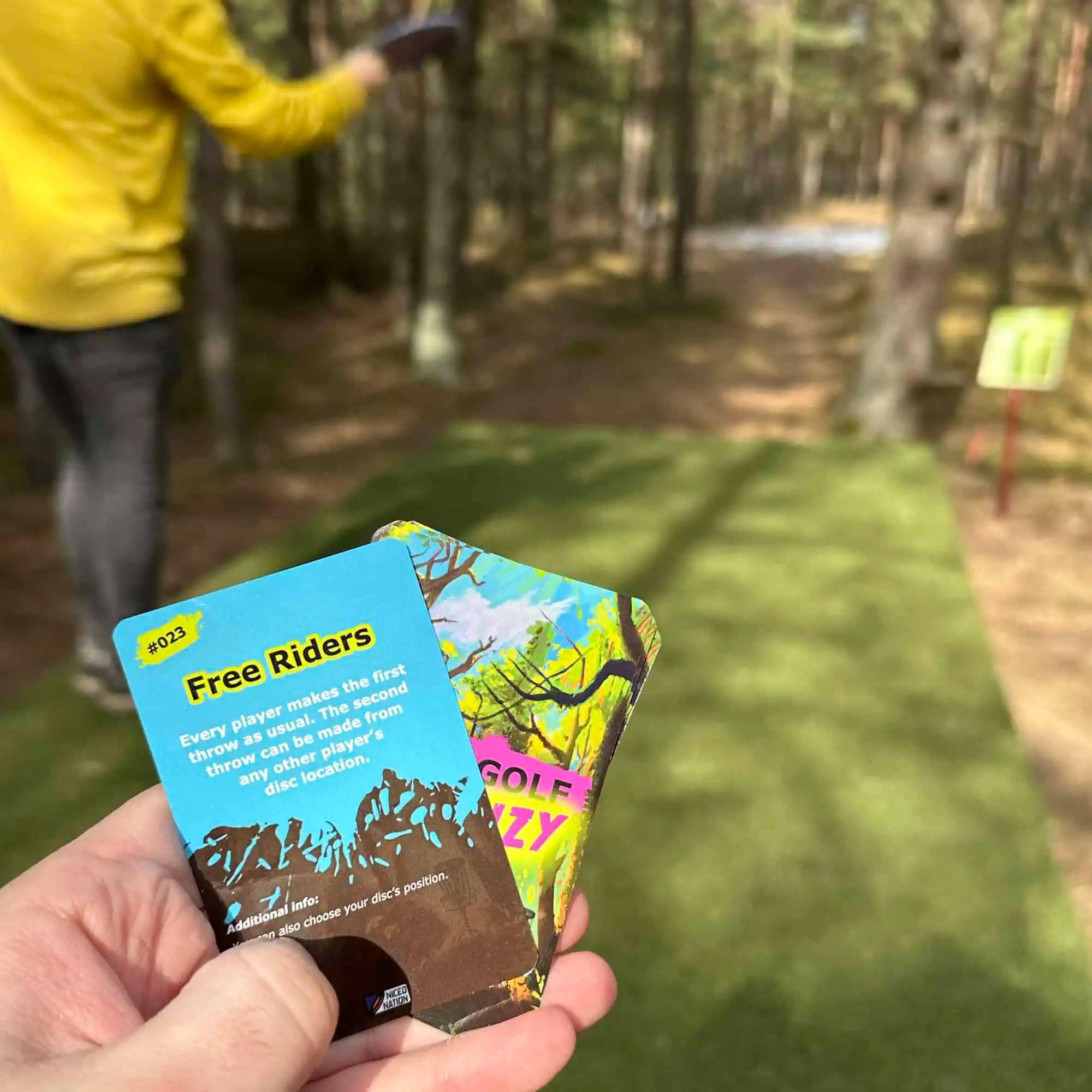 Disc Golf Frenzy izaicinājumu kāršu spēle - PAR3 | Disku golfs