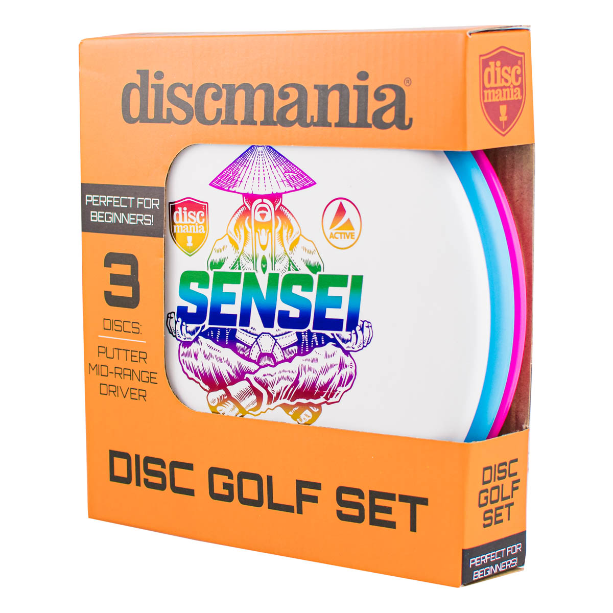 Iesācēju komplekts Discmania Active Base Line - PAR3 | Disku golfs