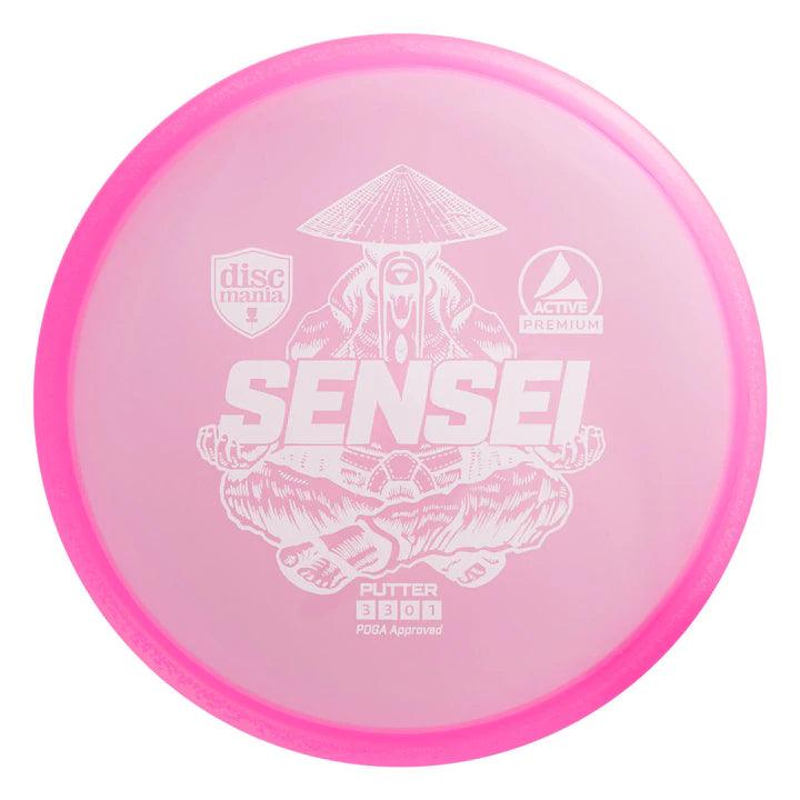 Discmania Active Premium-line Sensei pink par3 disku golfs