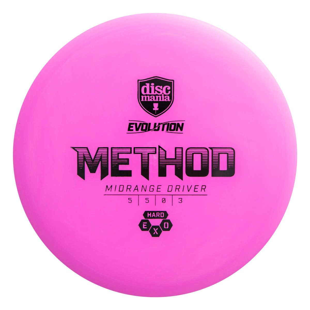 Discmania Evolution Exo line Hard Method pink PAR3 disku golfs