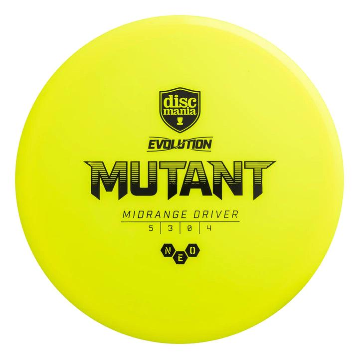 Discmania Evolution Neo line Mutant yellow PAR3 disku golfs