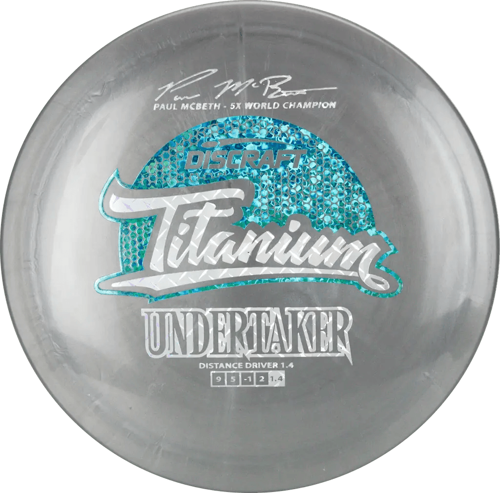 Discraft Titanium Undertaker - Paul McBeth Signature grey