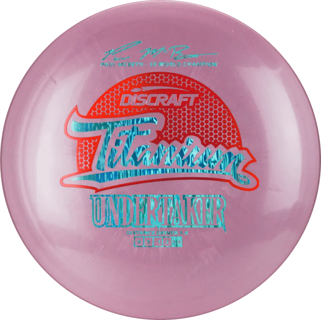 Discraft Titanium Undertaker - Paul McBeth Signature pink