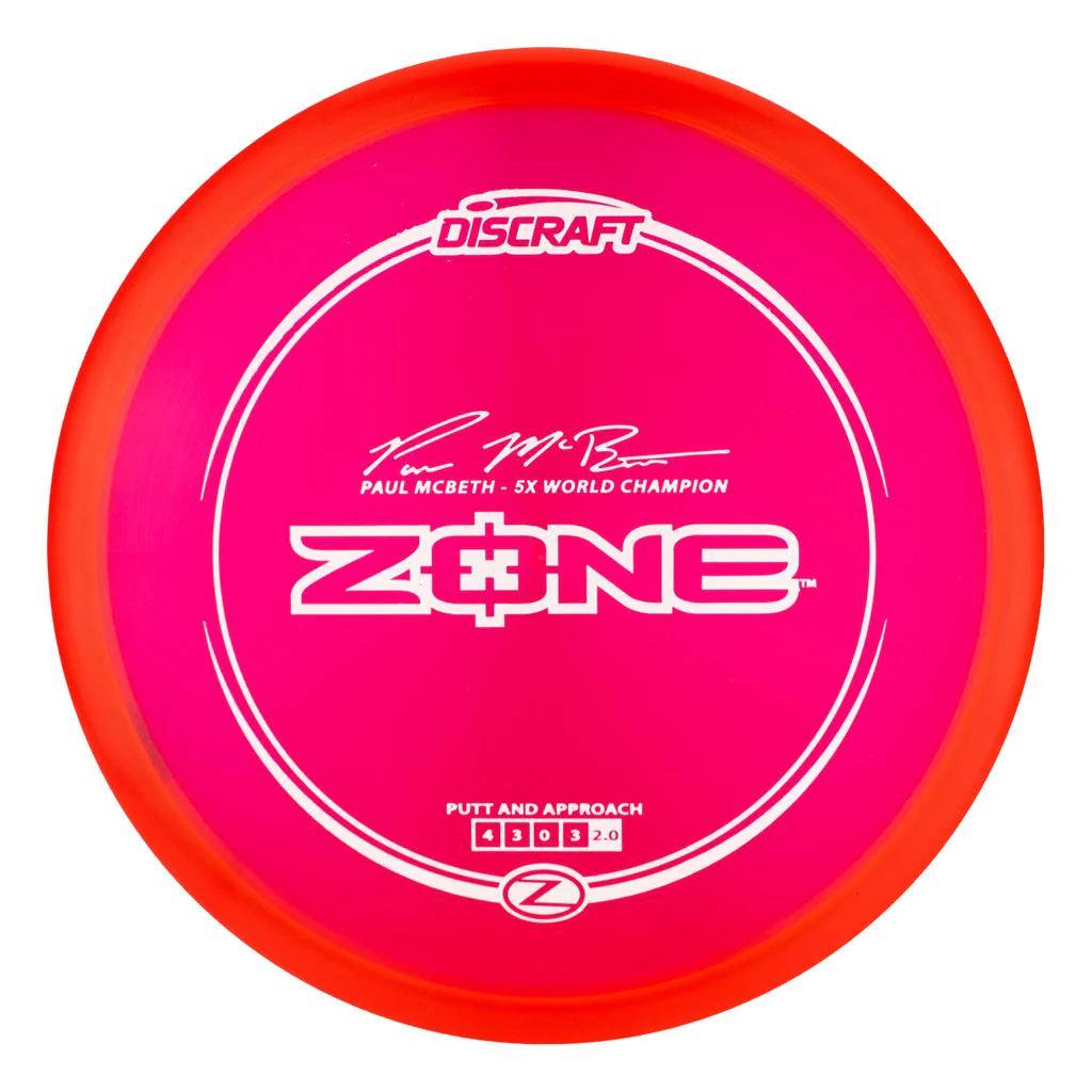 Discraft Z Zone - Paul McBeth Signature - PAR3 | Disku golfs