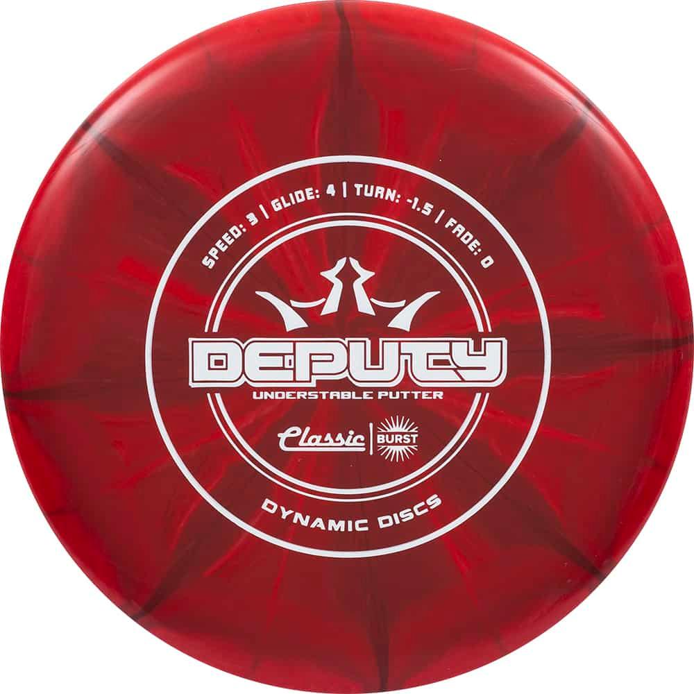 Dynamic Discs Classic Line Blend Burst Deputy sasrkans par3 disku golfa diski