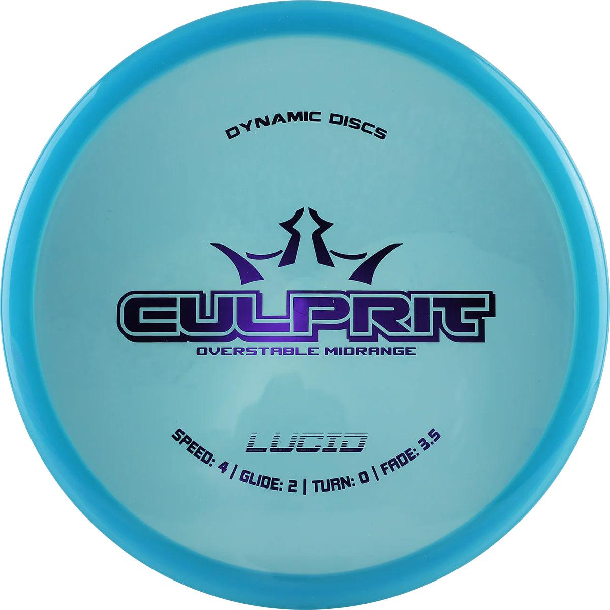 Dynamic Discs Lucid Culprit tirk