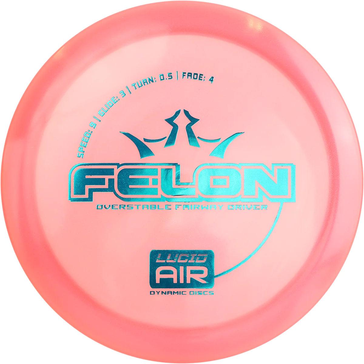 Dynamic Discs Lucid Line Air Felon pink