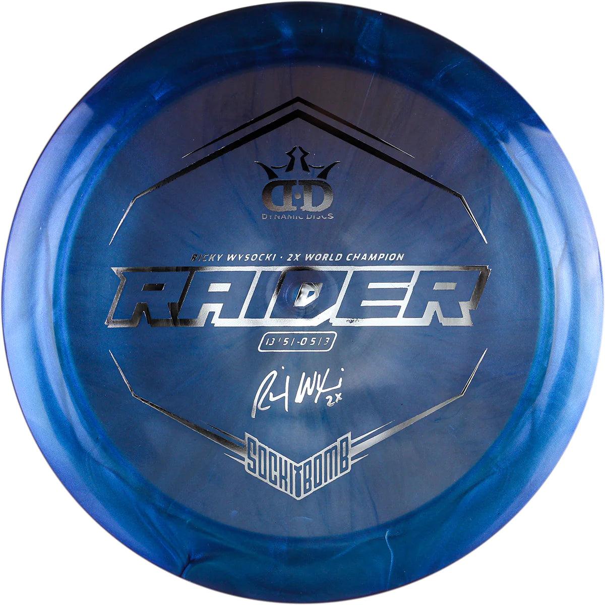 Dynamic Discs Lucid-X Chameleon Raider - Ricky Wysocki Team Series violets