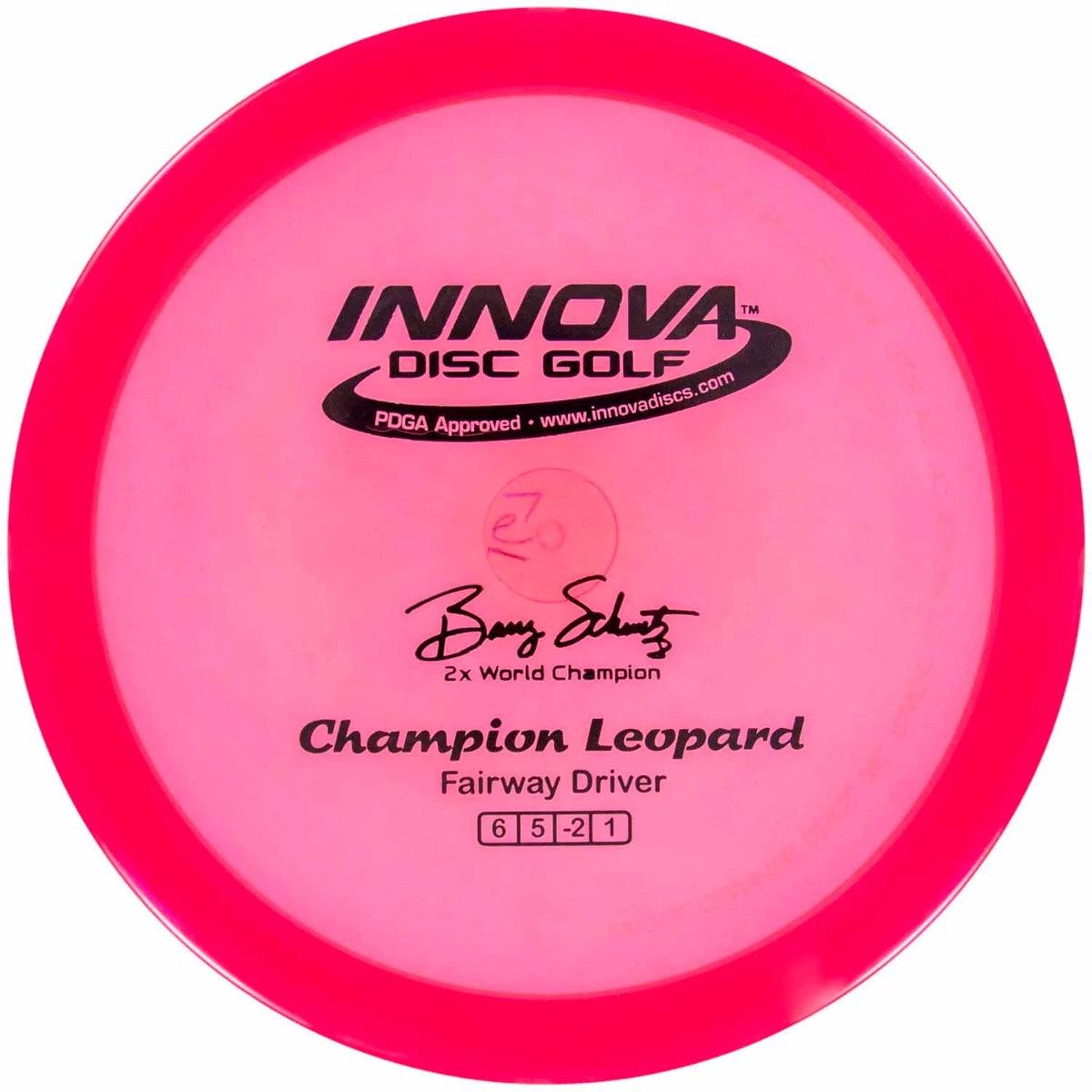 Innova Champion Leopard pink par3 disku golfs