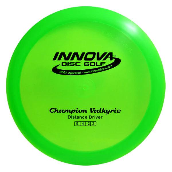 Innova Champion Valkyrie green par3 disku golfs