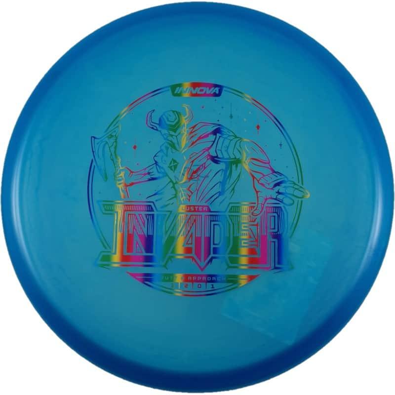 Innova Luster Champion Invader blue par3 disku golfs