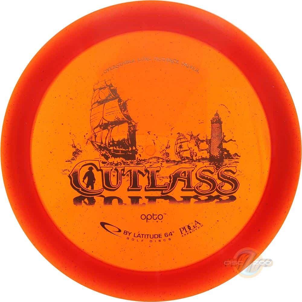 dislku golfa disks Latitude 64 Opto Line Cutlass orange