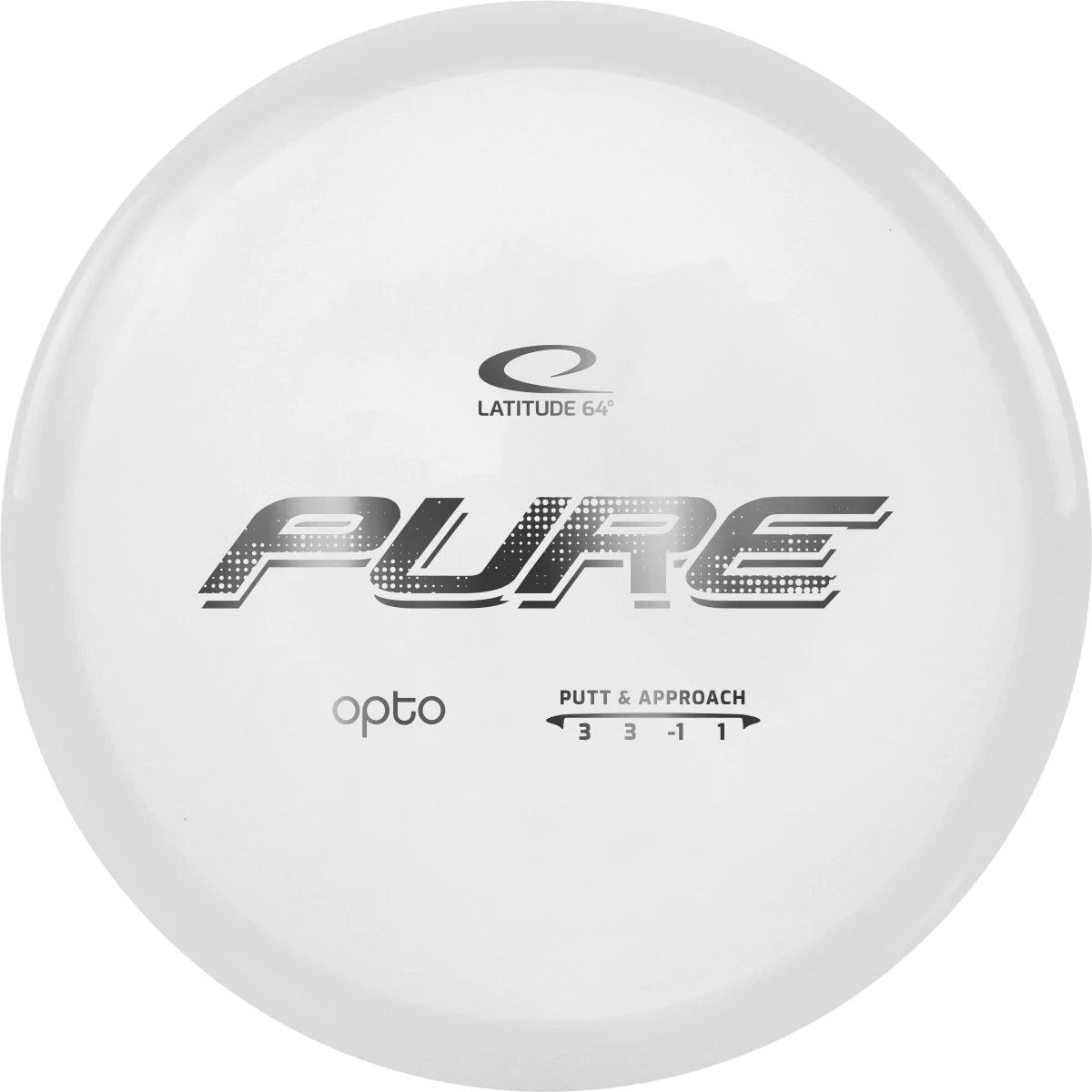 Latitude 64 Opto Line Pure white par3 disku golfs