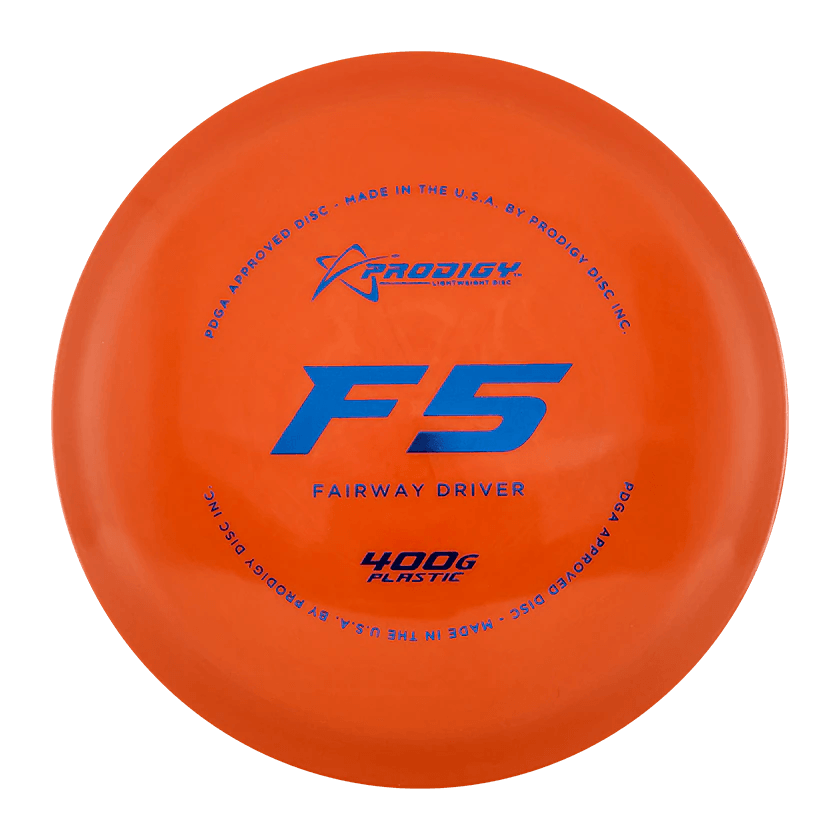 Prodigy F5 400G orange par3 disku golfs