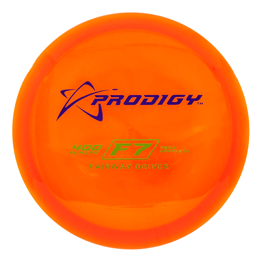 Prodigy F7 400 orange par3 disku golfs