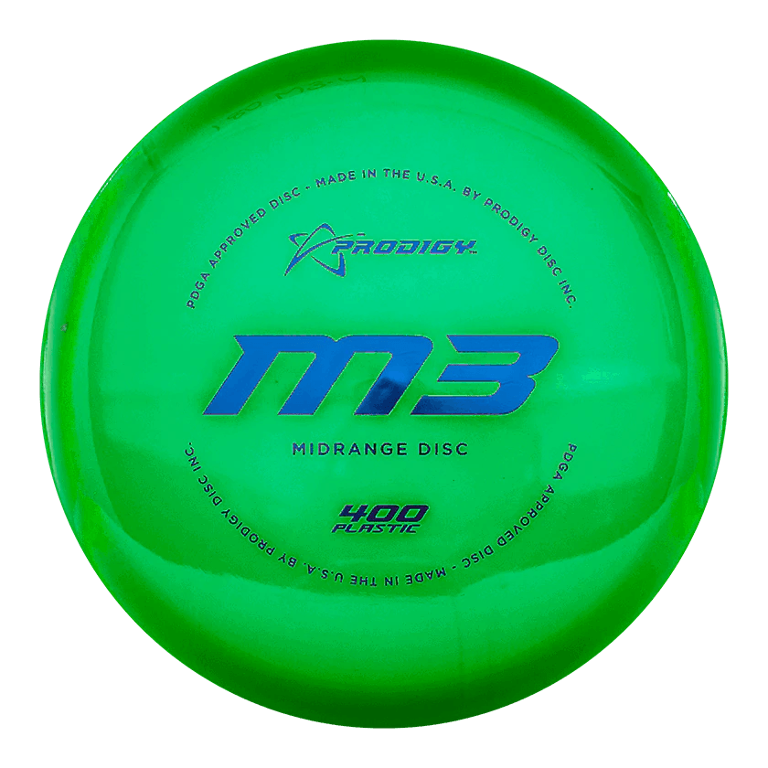 Prodigy M3 400 green par3 disku golfs