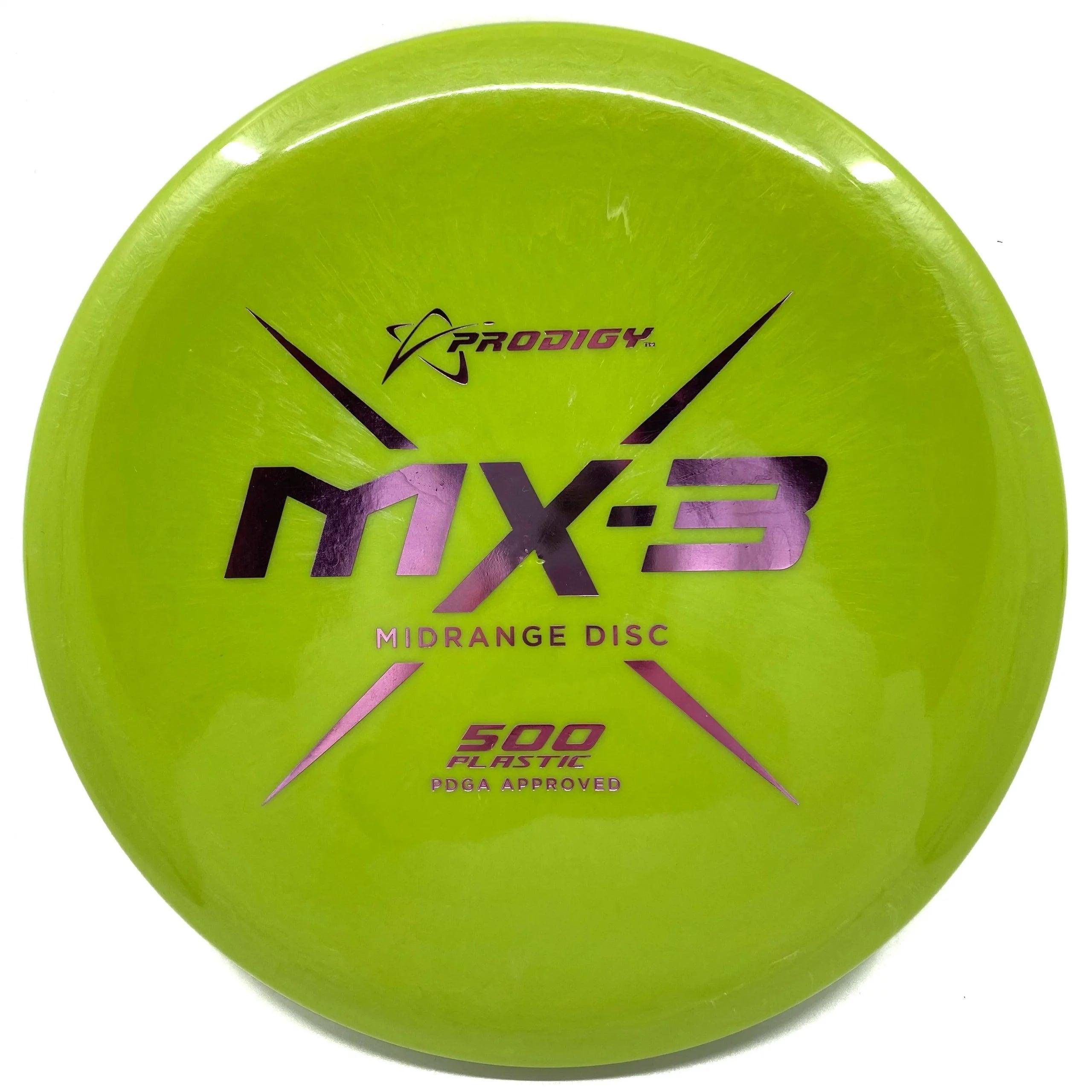 Prodigy MX3 500 green par3 disku golfs