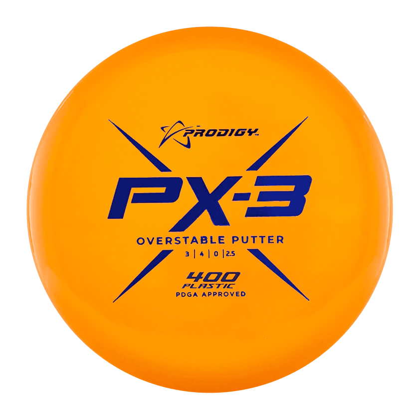 Prodigy PX3 400 orange par3 disku golfs